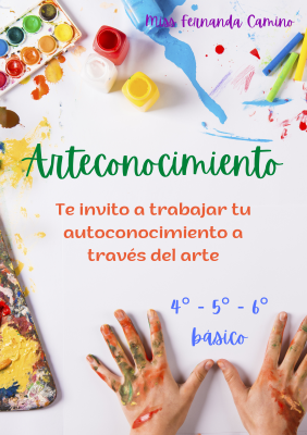 Afiche Arteconocimiento - Fernanda Isidora Camino Alcalde