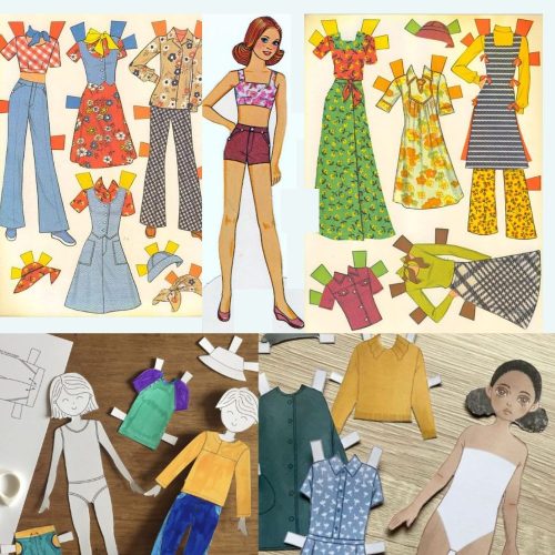 Imagen para taller de muñecas de papel - Francisca Devia