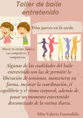 Taller baile entretenido